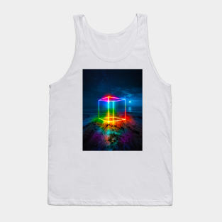 Neon Cube Tank Top